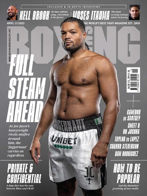 Cover image for Boxing News